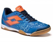 Кроссовки футзал (индоры) мужские Lotto TACTO II 300 ID (S3979) BLUE SHIVER/FANTA FLUO фото